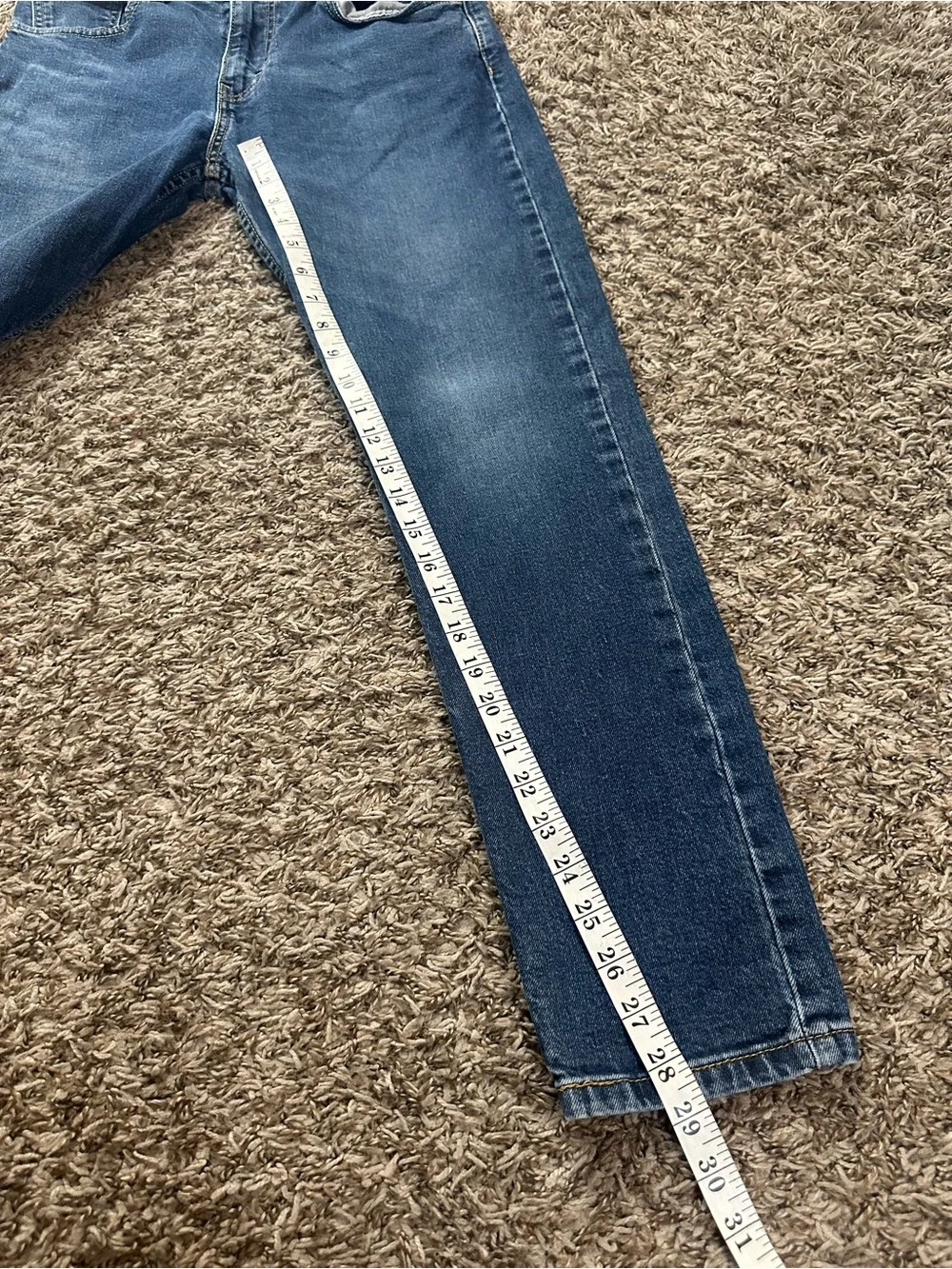 Levi's Men's 512 32x30 Medium Blue Straight Leg Jeans